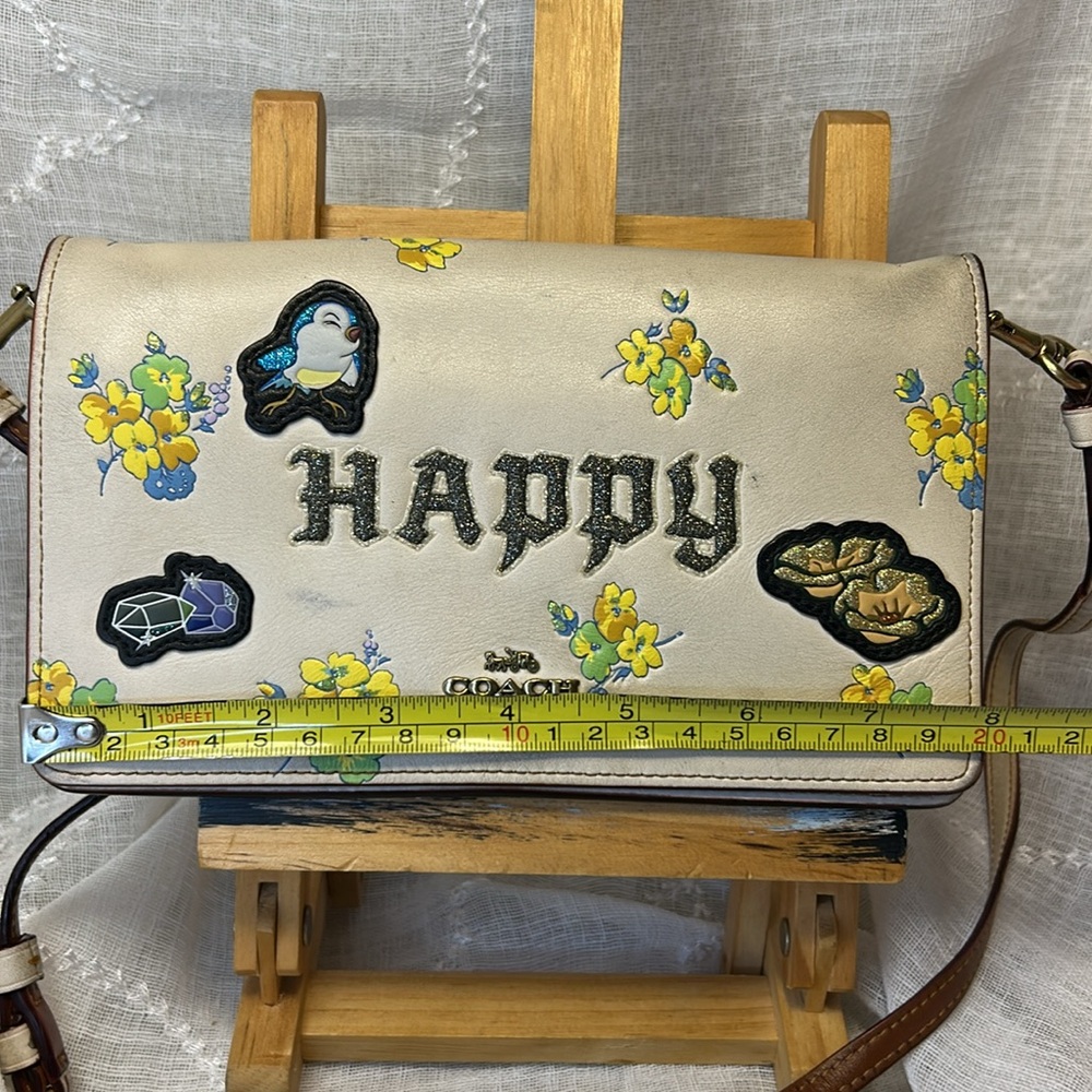 Coach Disney Happy pocketbook leather shoulder bag - Picture 3 of 16